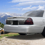 DURAFORCE For Ford Crown Victoria 1998-2008 4Door Gray Rear Trunk Spoiler Wing Lip Painted