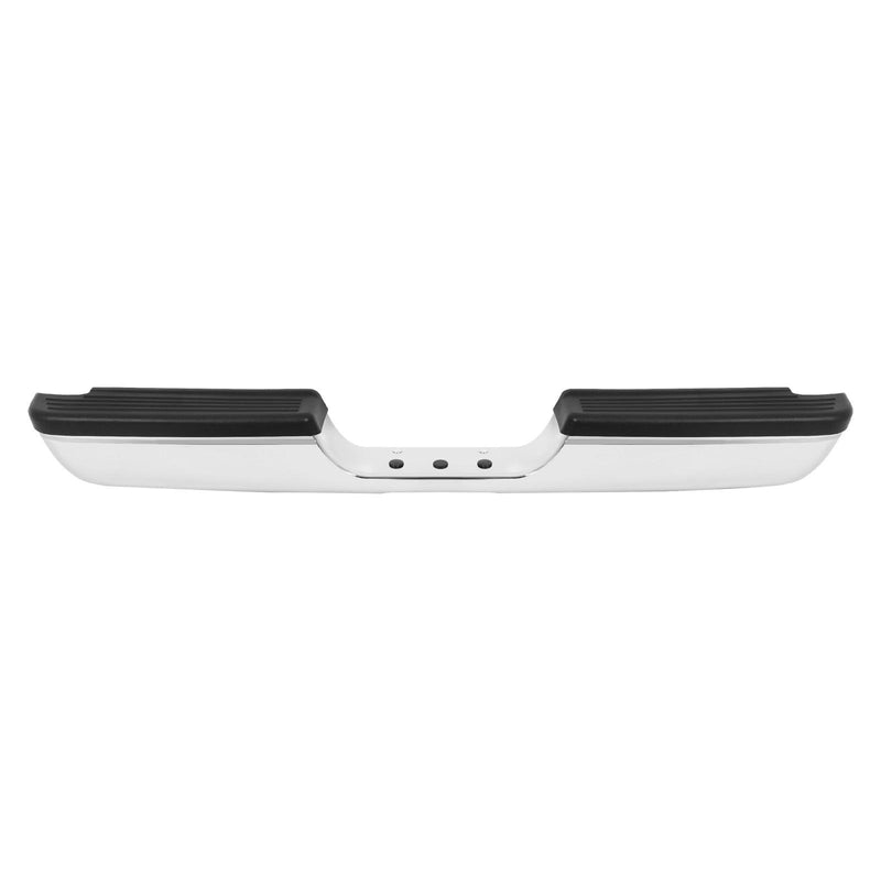 DURAFORCE Chrome For Dodge RAM 1500/2500/3500 Pickup Steel Rear Bumper Assembly 1994-2002