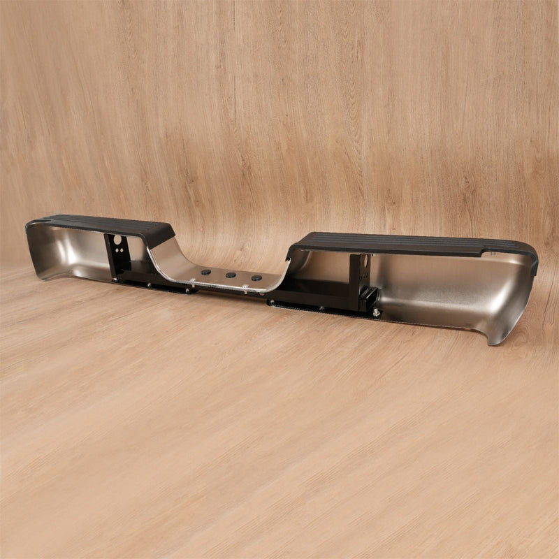 DURAFORCE Chrome For Dodge RAM 1500/2500/3500 Pickup Steel Rear Bumper Assembly 1994-2002