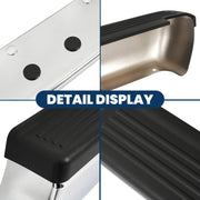DURAFORCE Chrome For Dodge RAM 1500/2500/3500 Pickup Steel Rear Bumper Assembly 1994-2002