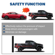 DURAFORCE Chrome For Dodge RAM 1500/2500/3500 Pickup Steel Rear Bumper Assembly 1994-2002