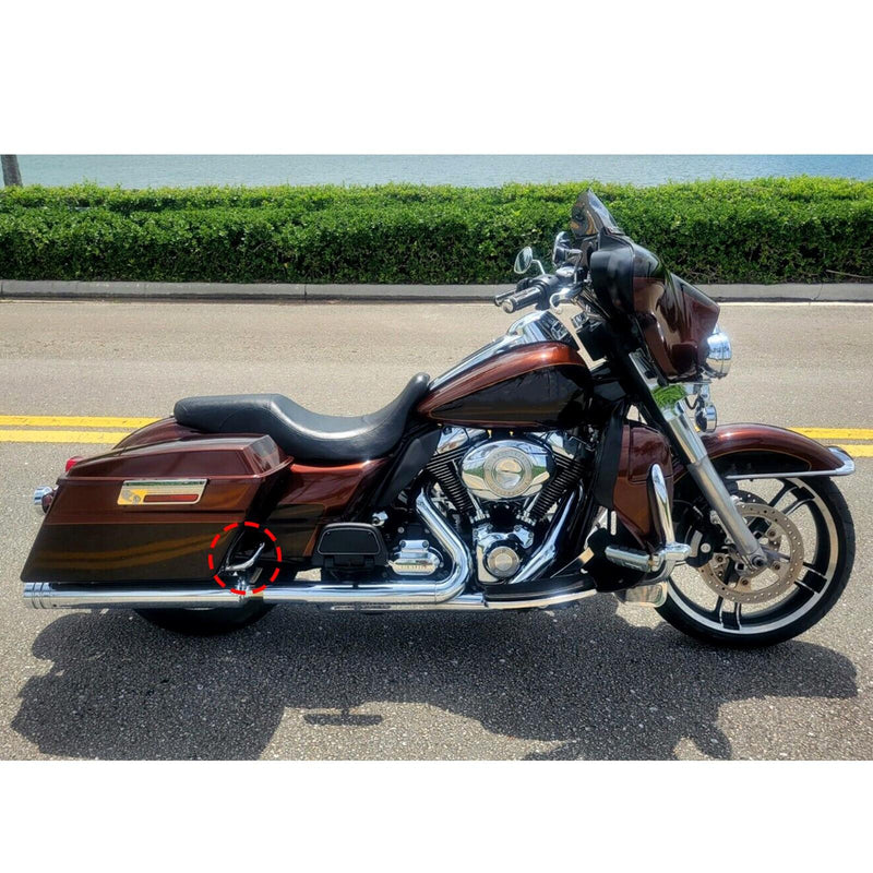 DURAFORCE Saddlebag Guard Eliminator Support Bracket For Harley Touring Electra Glide FLHT