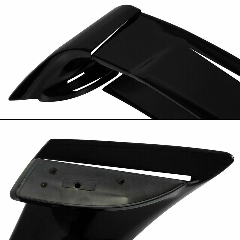 DURAFORCE Gloss Blk Painted Rear Trunk Spoiler Wing JDM Mugen Style For Honda Civic 06-11