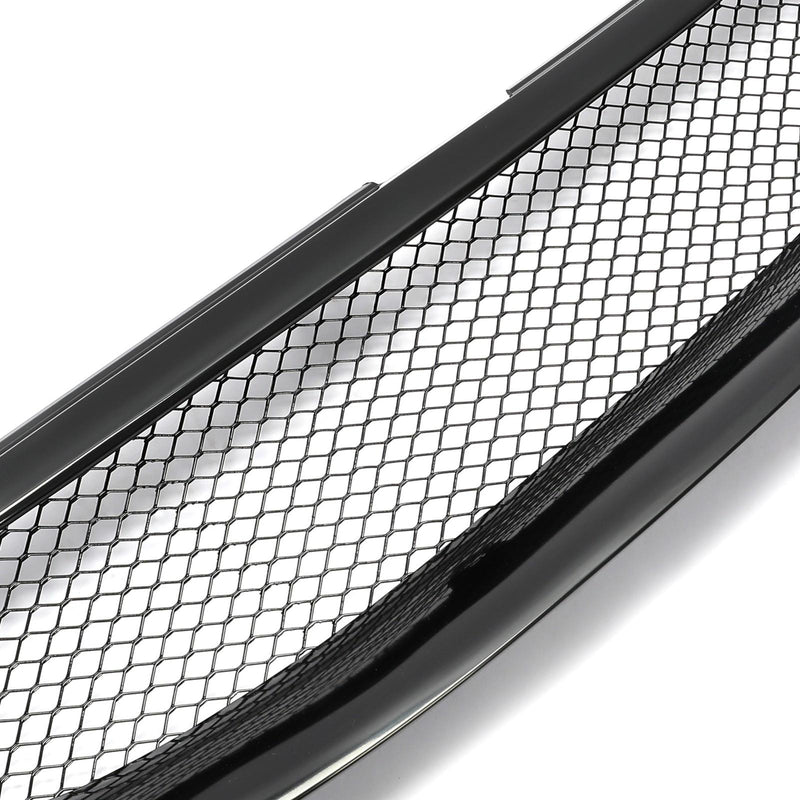DURAFORCE GLOSS BLACK BUMPER GRILL MESH GRILLE FOR TOYOTA COROLLA 2003-2007 2004 2005 2006