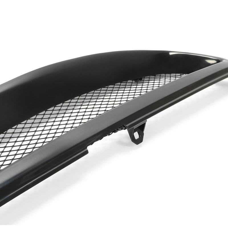 DURAFORCE GLOSS BLACK BUMPER GRILL MESH GRILLE FOR TOYOTA COROLLA 2003-2007 2004 2005 2006