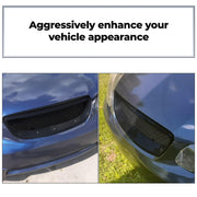 DURAFORCE GLOSS BLACK BUMPER GRILL MESH GRILLE FOR TOYOTA COROLLA 2003-2007 2004 2005 2006