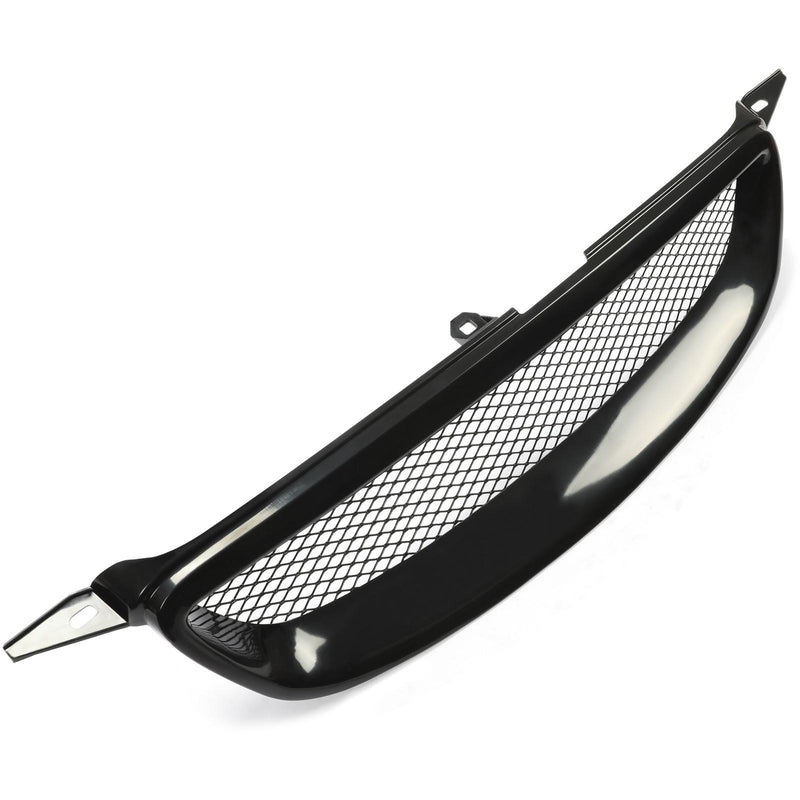 DURAFORCE GLOSS BLACK BUMPER GRILL MESH GRILLE FOR TOYOTA COROLLA 2003-2007 2004 2005 2006