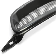 DURAFORCE GLOSS BLACK BUMPER GRILL MESH GRILLE FOR TOYOTA COROLLA 2003-2007 2004 2005 2006