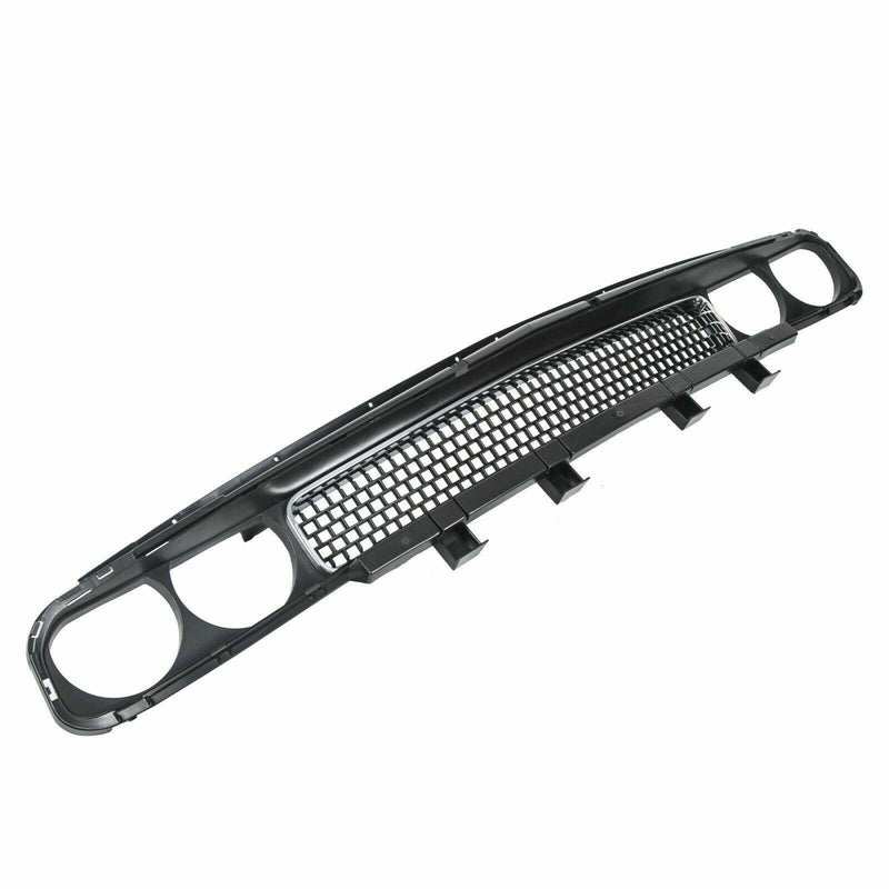 DURAFORCE Fit For Dodge Challenger 2008-2014 Front Bumper Upper Grille Grill Trim Molding