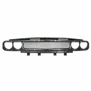 DURAFORCE Fit For Dodge Challenger 2008-2014 Front Bumper Upper Grille Grill Trim Molding