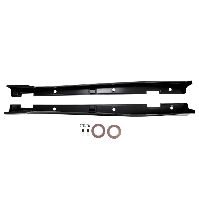 DURAFORCE For Honda Accord 4 Door 2018 19 20 2022 Add-on Side Skirts Extensions JDM Style