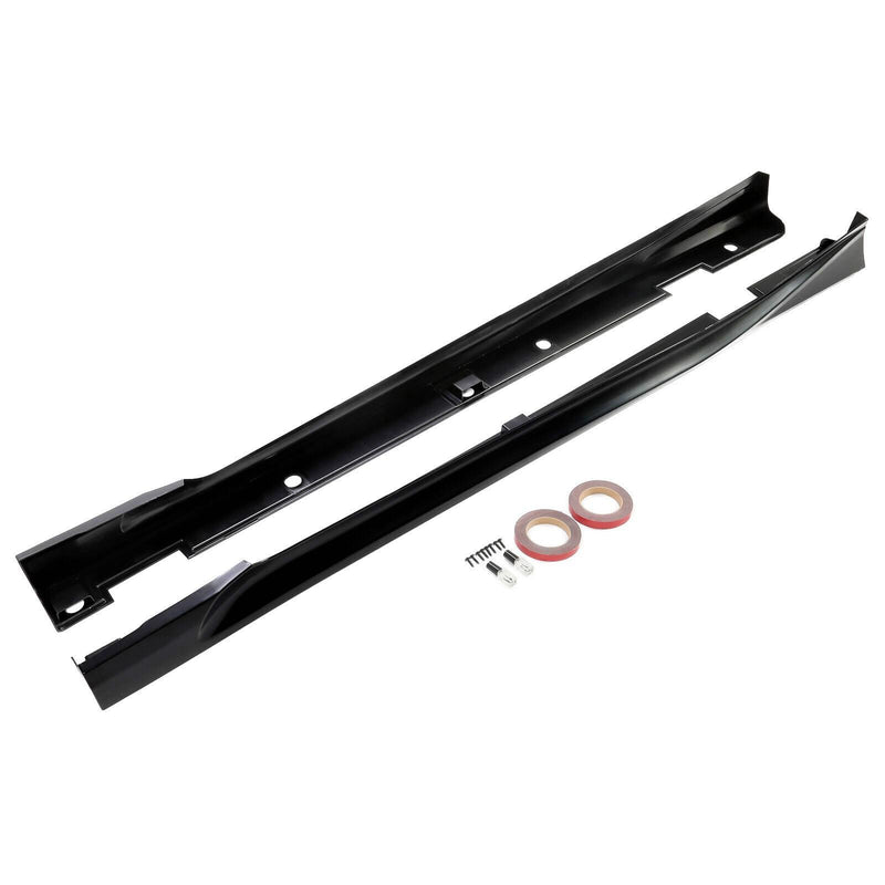 DURAFORCE For Honda Accord 4 Door 2018 19 20 2022 Add-on Side Skirts Extensions JDM Style