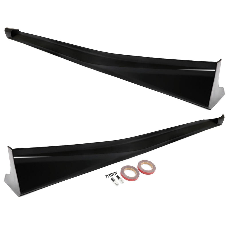 DURAFORCE For Honda Accord 4 Door 2018 19 20 2022 Add-on Side Skirts Extensions JDM Style