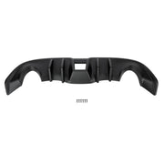 DURAFORCE For Nissan 370Z 2009-2020 Matte Black Rear Bumper Lip Lower Valance Diffuser ABS
