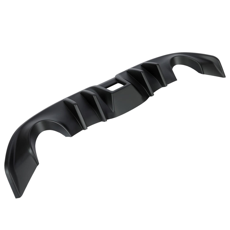 DURAFORCE For Nissan 370Z 2009-2020 Matte Black Rear Bumper Lip Lower Valance Diffuser ABS
