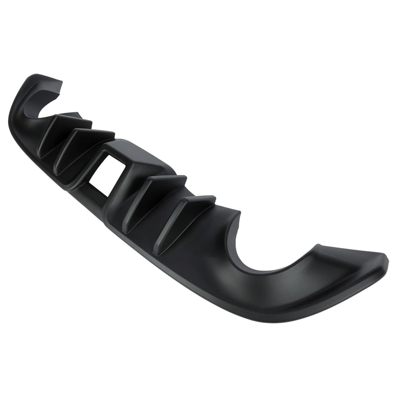 DURAFORCE For Nissan 370Z 2009-2020 Matte Black Rear Bumper Lip Lower Valance Diffuser ABS