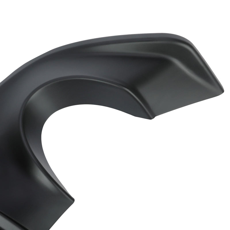 DURAFORCE For Nissan 370Z 2009-2020 Matte Black Rear Bumper Lip Lower Valance Diffuser ABS