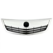 DURAFORCE For Acura TSX 2011 2012 2013 2014 Front Bumper Upper Grille Grill w/Silvery Trim