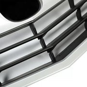 DURAFORCE For Acura TSX 2011 2012 2013 2014 Front Bumper Upper Grille Grill w/Silvery Trim