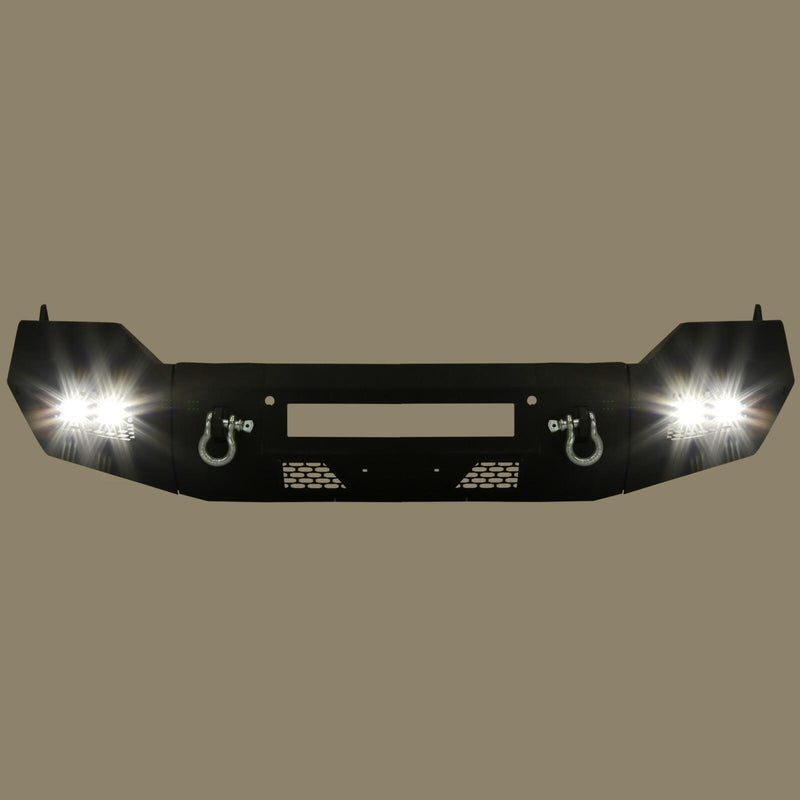 DURAFORCE For Ram 2/4WD 1500 Classic 13-2023 20 Heavy Duty Front Bumper W/D-Ring Fog Light