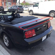 DURAFORCE Fits For Ford Mustang 05-09 GT500 Duck Tail Style Rear Trunk Spoiler Wing Black