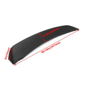 DURAFORCE Fits For Ford Mustang 05-09 GT500 Duck Tail Style Rear Trunk Spoiler Wing Black