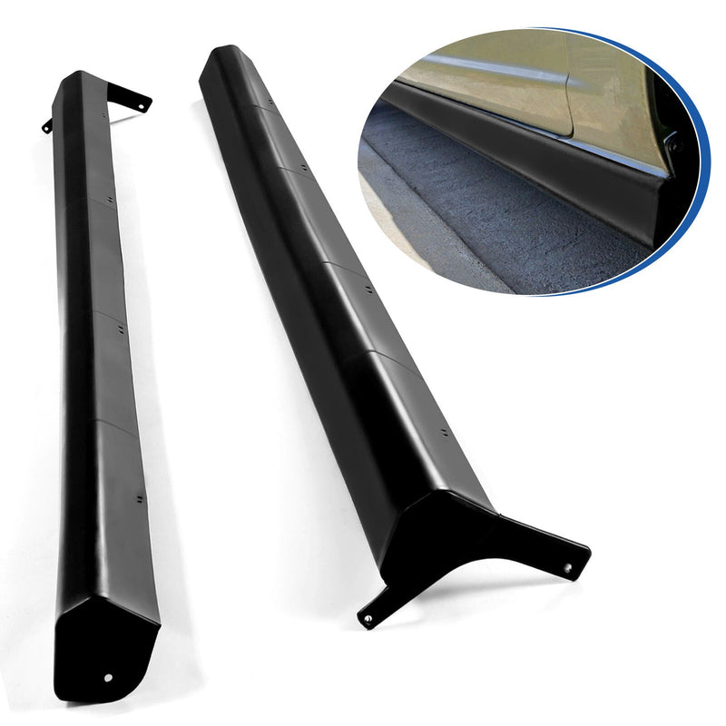 DURAFORCE For Honda Civic Coupes Sedans 2 Dr 4 Dr 2001-2005 RS Style Side Skirts Pair-PP