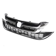 DURAFORCE Front Hood Bumper Upper Grill Mesh Grille Chrome For Honda CRV CR-V 2010-2011
