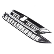 DURAFORCE Front Hood Bumper Upper Grill Mesh Grille Chrome For Honda CRV CR-V 2010-2011