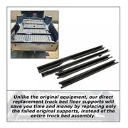 DURAFORCE Bed Truck Floor Support Crossmember For 99-18 Ford Super Duty F250 F350