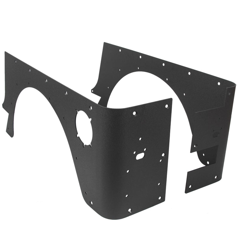 DURAFORCE For Jeep Wrangler TJ 97-06 51-0043 Rear Corner Rocker Guards Body Armor Textured