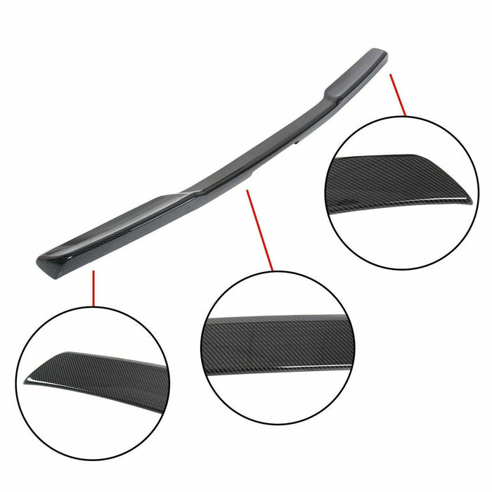 DURAFORCE For 05-2013 Corvette C6 | ZR1 Extended Style Carbon Look Rear Trunk Wing Spoiler