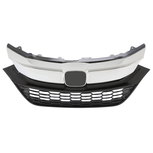 DURAFORCE For Honda HR-V HRV 2019-2022 2021 Front Bumper Upper Grille Grill Black + Chrome