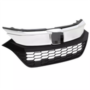 DURAFORCE For Honda HR-V HRV 2019-2022 2021 Front Bumper Upper Grille Grill Black + Chrome