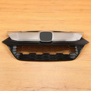 DURAFORCE For Honda HR-V HRV 2019-2022 2021 Front Bumper Upper Grille Grill Black + Chrome