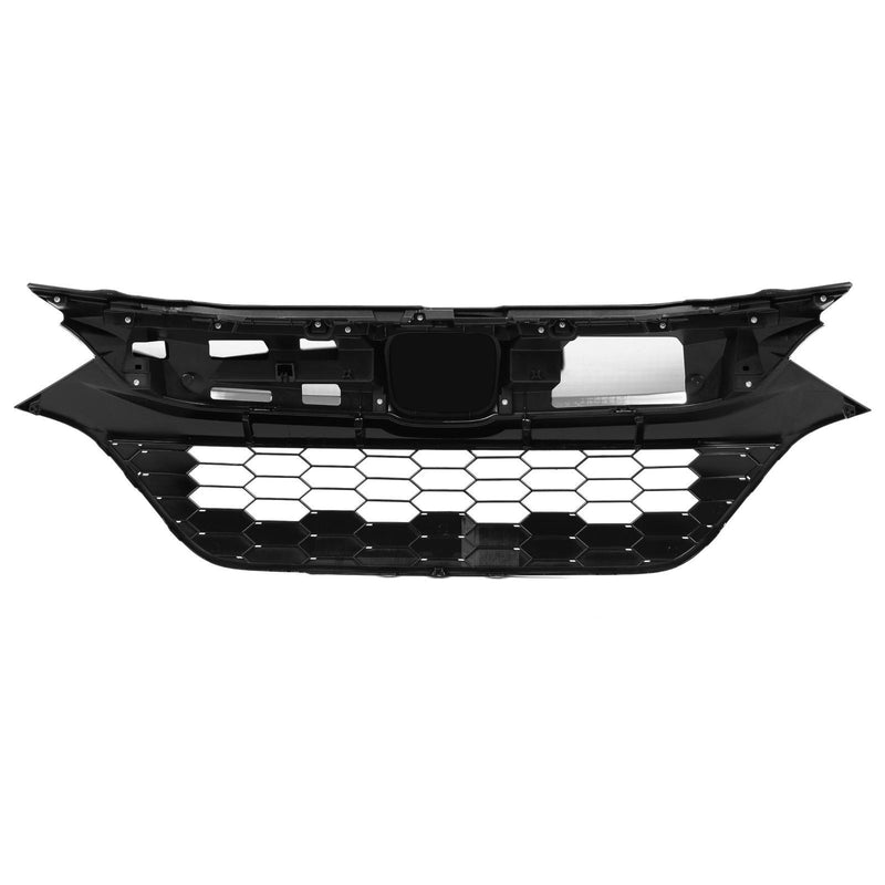 DURAFORCE For Honda HR-V HRV 2019-2022 2021 Front Bumper Upper Grille Grill Black + Chrome