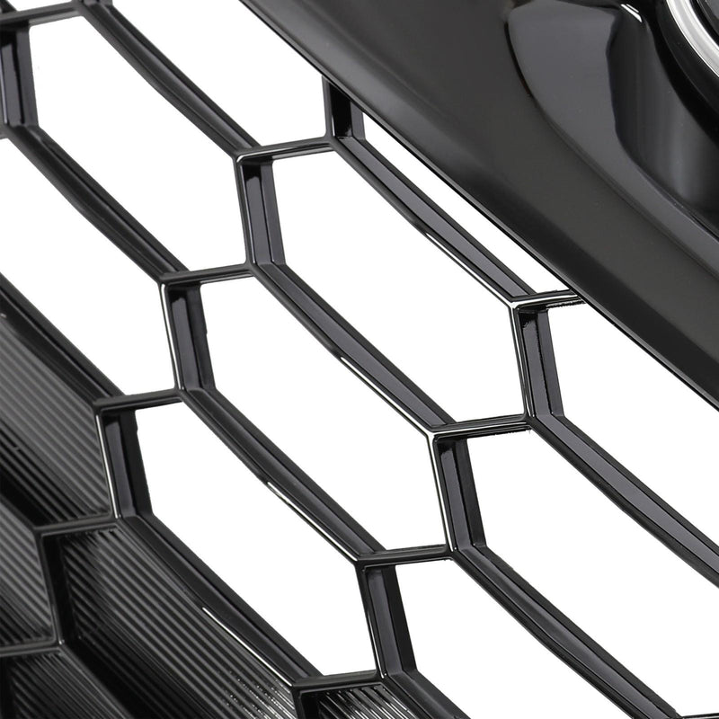 DURAFORCE For Honda HR-V HRV 2019-2022 2021 Front Bumper Upper Grille Grill Black + Chrome
