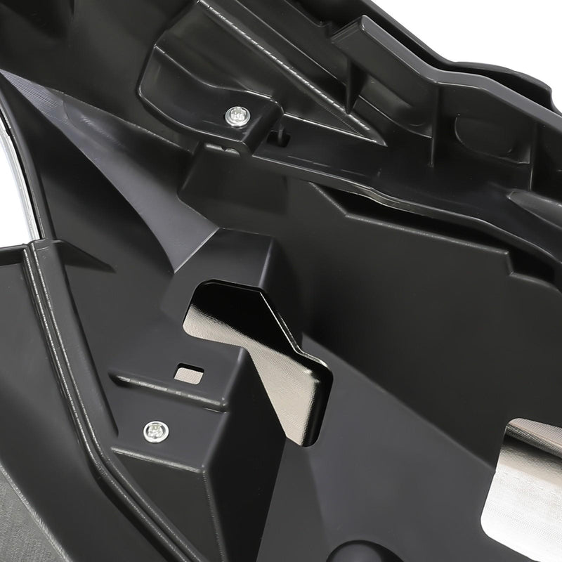 DURAFORCE For Honda HR-V HRV 2019-2022 2021 Front Bumper Upper Grille Grill Black + Chrome