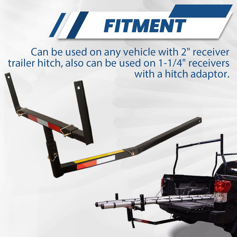 DURAFORCE Pick Up SUV Truck Bed Hitch Extender Extension Rack Boat Kayak Canoe Lumber