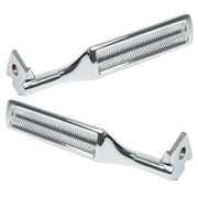 DURAFORCE Silver Metal Inside Door Handles LH RH For Ford F150 F250 F350 Bronco 87-96