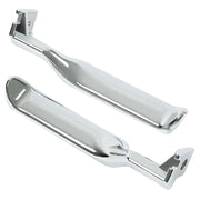 DURAFORCE Silver Metal Inside Door Handles LH RH For Ford F150 F250 F350 Bronco 87-96