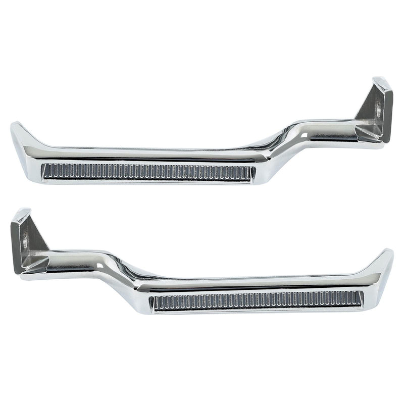 DURAFORCE Silver Metal Inside Door Handles LH RH For Ford F150 F250 F350 Bronco 87-96