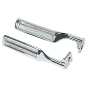 DURAFORCE Silver Metal Inside Door Handles LH RH For Ford F150 F250 F350 Bronco 87-96