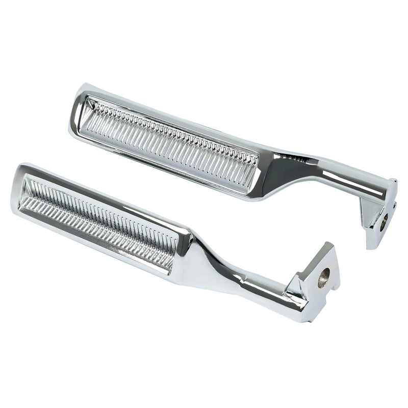 DURAFORCE Silver Metal Inside Door Handles LH RH For Ford F150 F250 F350 Bronco 87-96