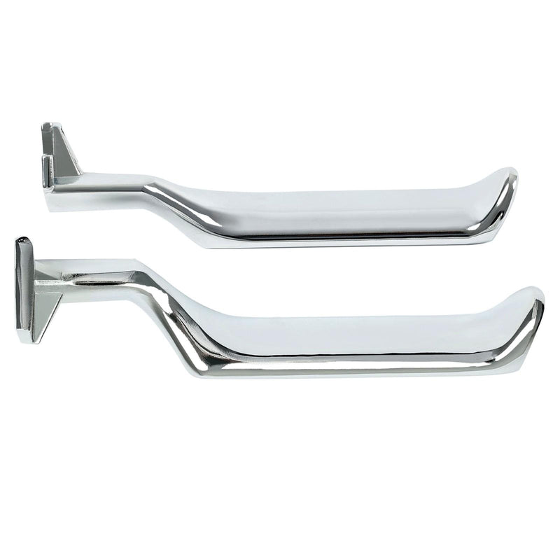 DURAFORCE Silver Metal Inside Door Handles LH RH For Ford F150 F250 F350 Bronco 87-96