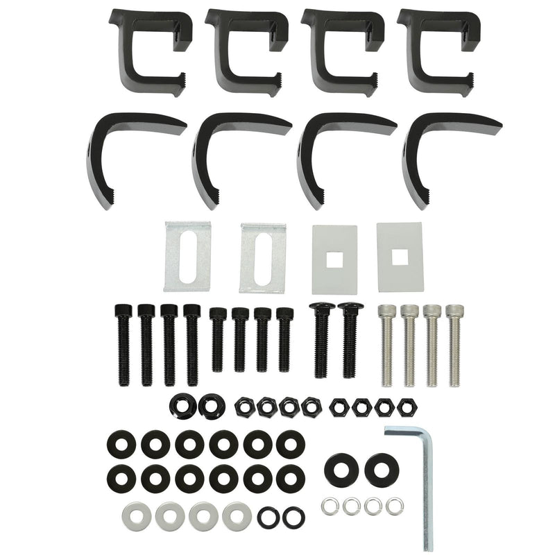 DURAFORCE Extendable Steel Headache Rack Universal design Fit full-size pickup truck