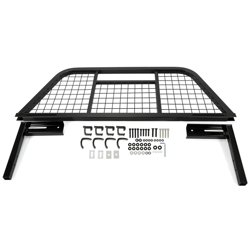 DURAFORCE Extendable Steel Headache Rack Universal design Fit full-size pickup truck