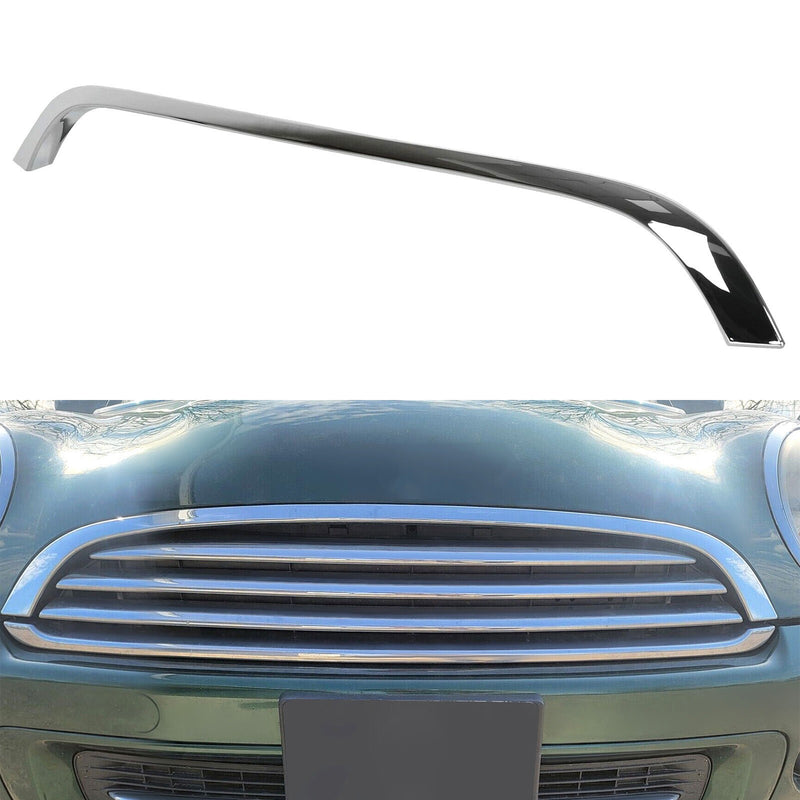 DURAFORCE For Mini Cooper Base 2007-2010 51132751040 Front Hood Moulding Trim Chrome