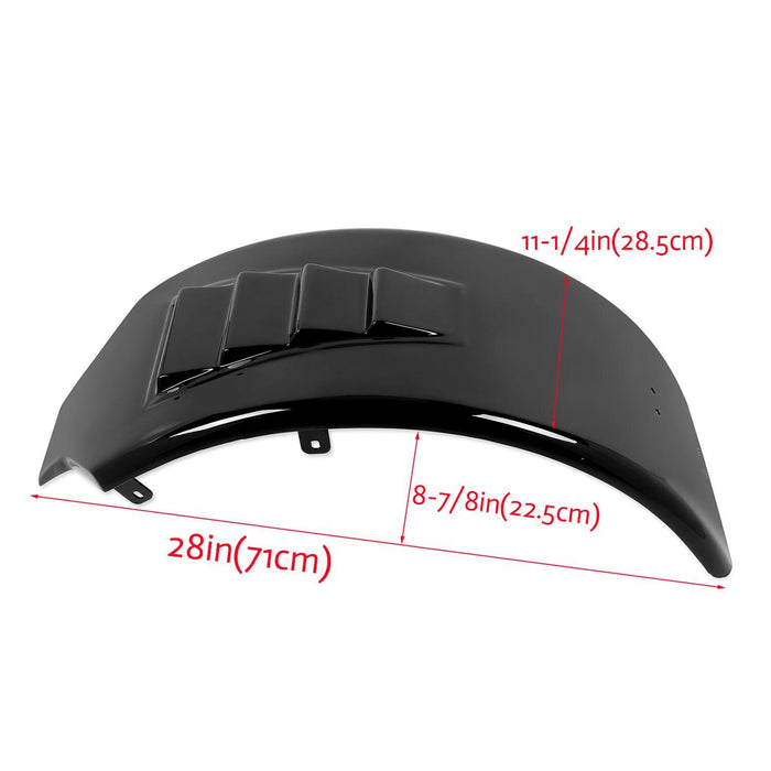 DURAFORCE Fiberglass Rear Fender Hugger style For Polaris Slingshot Base SL SE SL 15-19