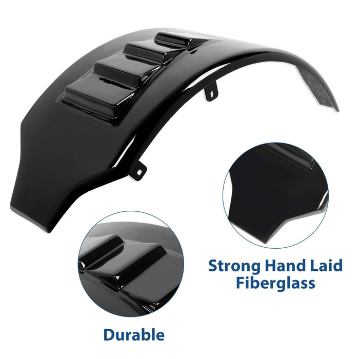 DURAFORCE Fiberglass Rear Fender Hugger style For Polaris Slingshot Base SL SE SL 15-19